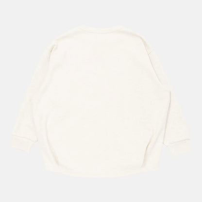 ダブルフェイスラウンドテイルプルオーバー