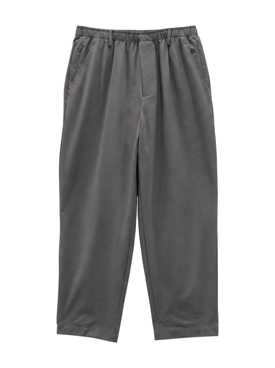 NB GREY テーパードパンツ