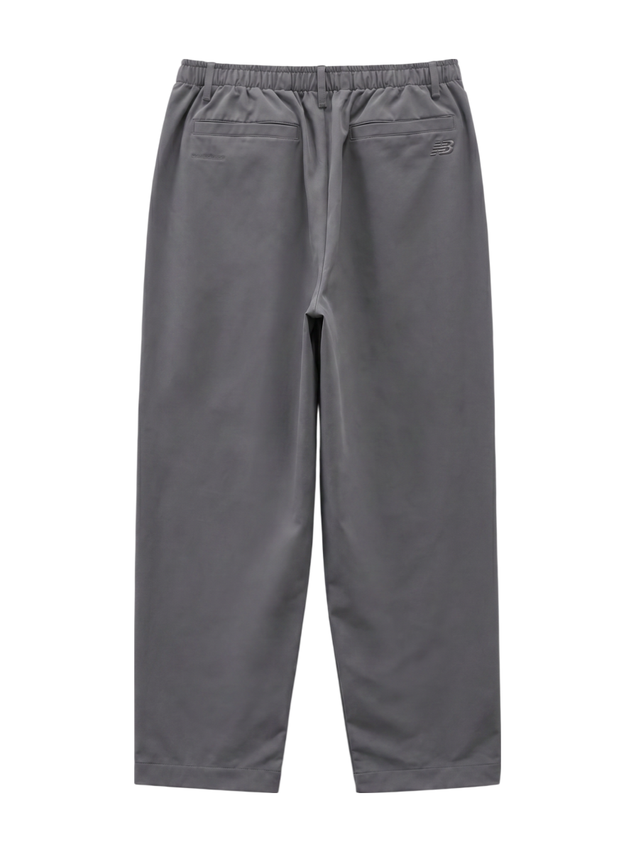 NB GREY テーパードパンツ
