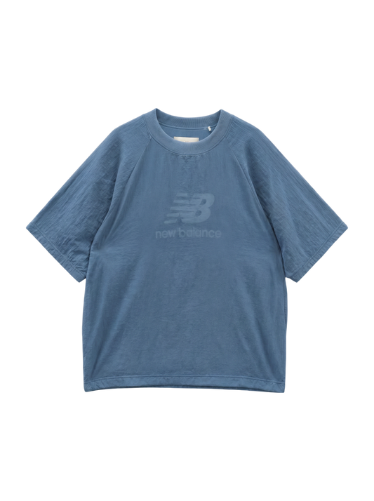 NB Grey ウーブン Tシャツ