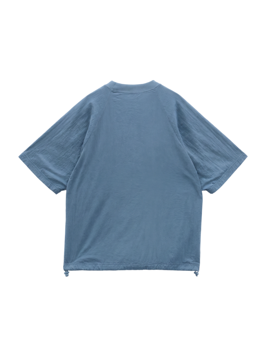 NB Grey ウーブン Tシャツ