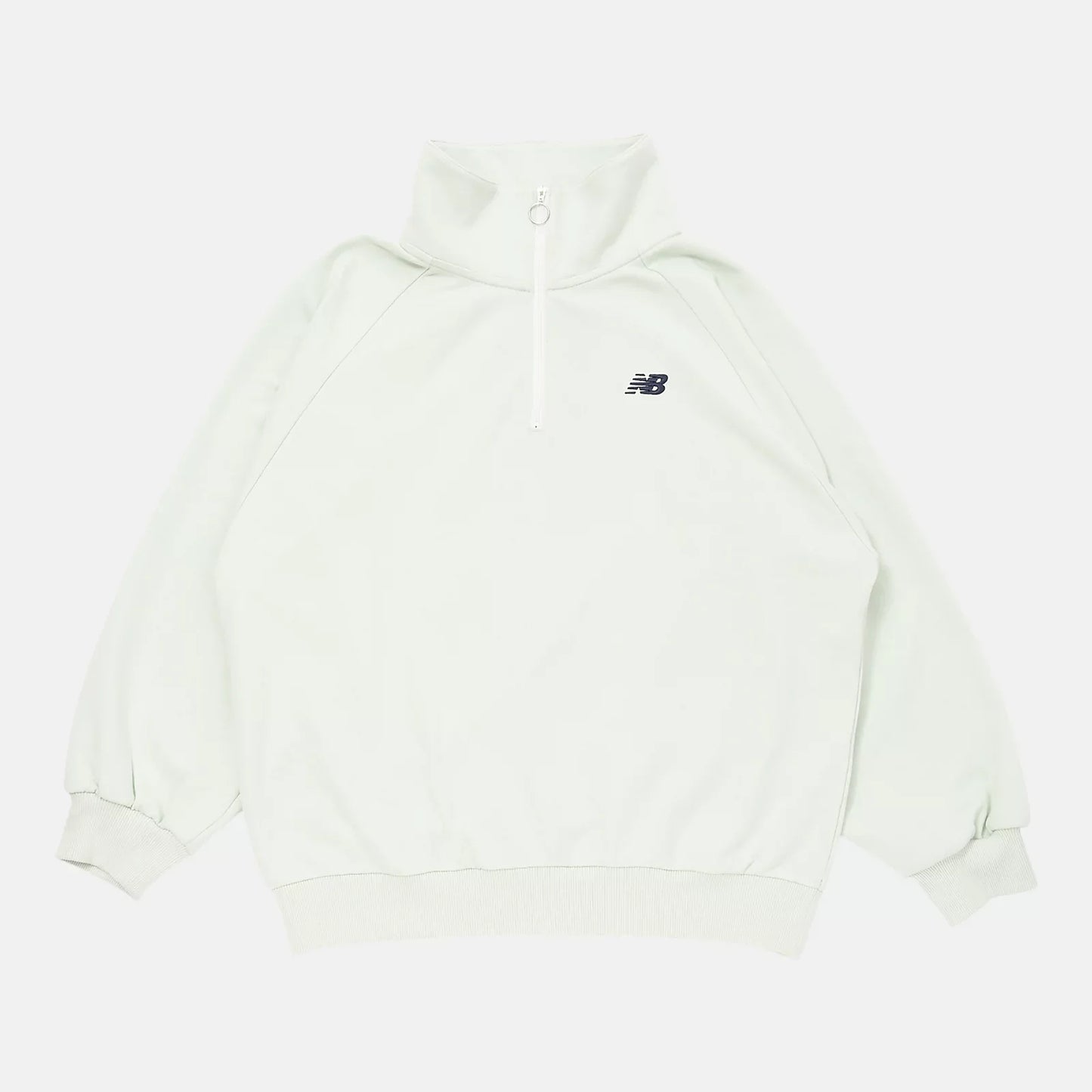 ハーフジッププルオーバー