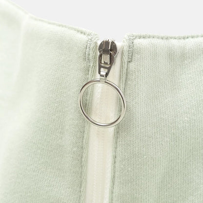 ハーフジッププルオーバー