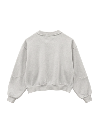 NB Grey クルースウェットシャツ
