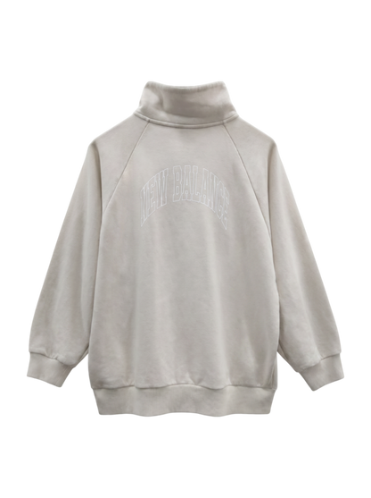 ハーフジッププルオーバー