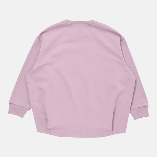 ダブルフェイスラウンドテイルプルオーバー