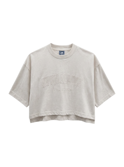 エンボスグラフィック ジャージショートスリーブTシャツ