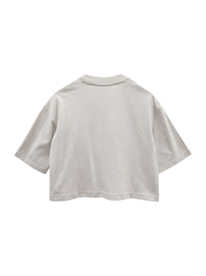 エンボスグラフィック ジャージショートスリーブTシャツ