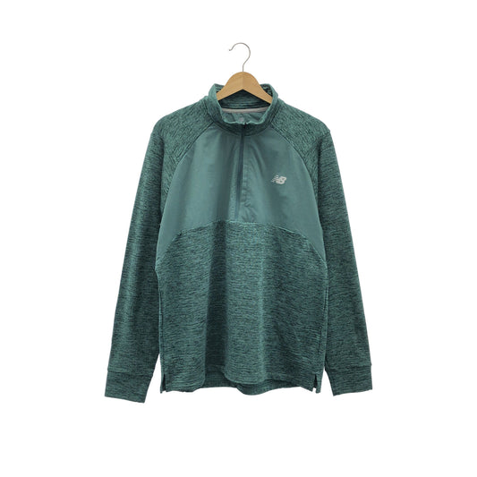 Heat Grid クオータージップトップ