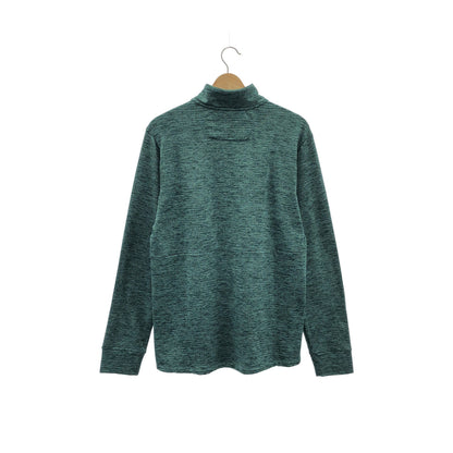 Heat Grid クオータージップトップ