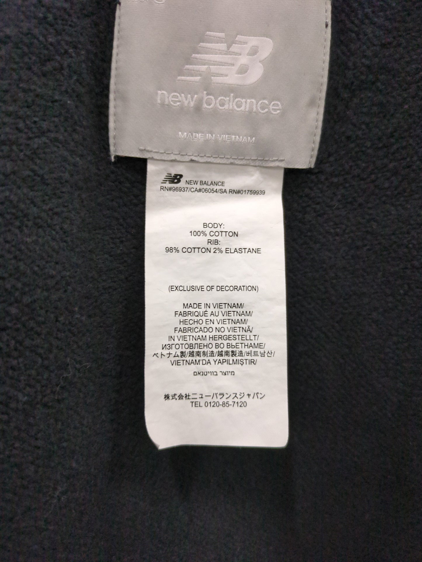 NB Grey クルースウェットシャツ