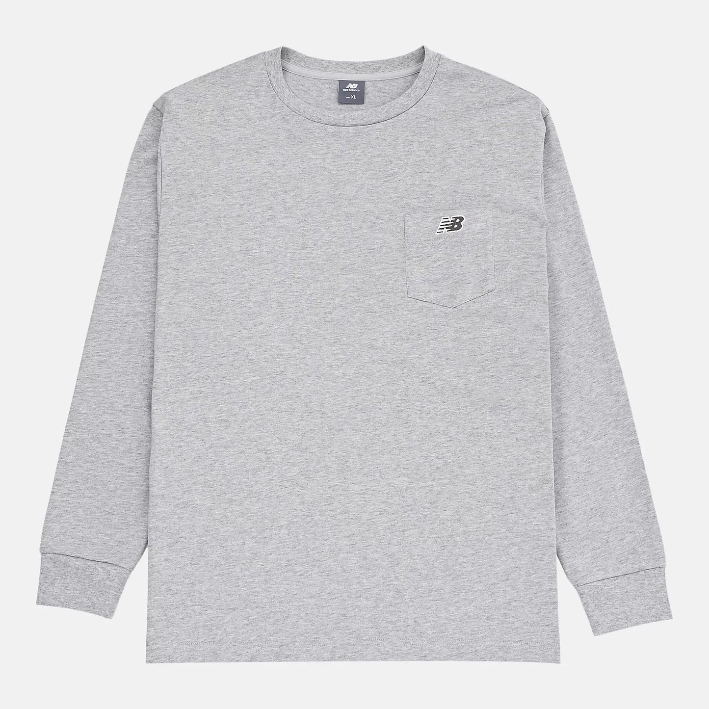 NB刺繍ポケットロングスリーブTシャツ