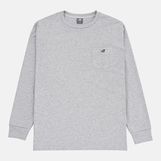 NB刺繍ポケットロングスリーブTシャツ