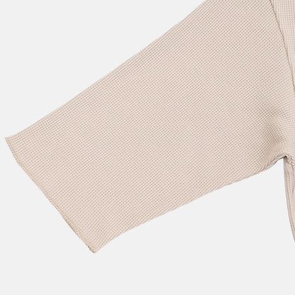 ワッフルロングスリーブTシャツ