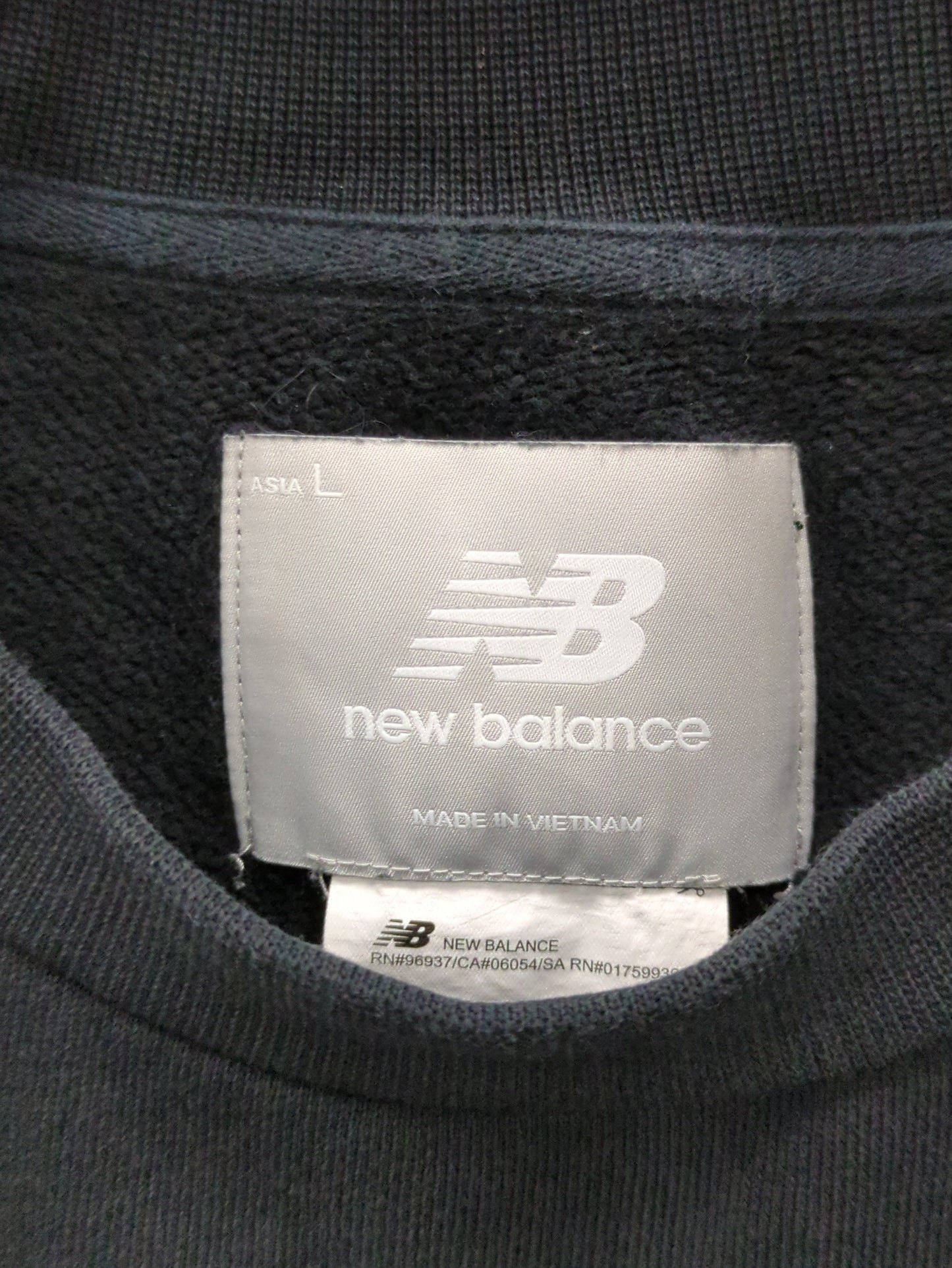 NB Grey クルースウェットシャツ