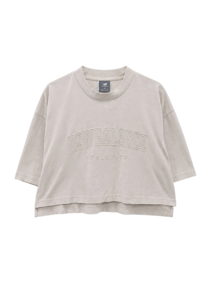 エンボスグラフィック ジャージショートスリーブTシャツ