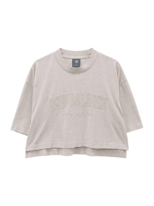 エンボスグラフィック ジャージショートスリーブTシャツ