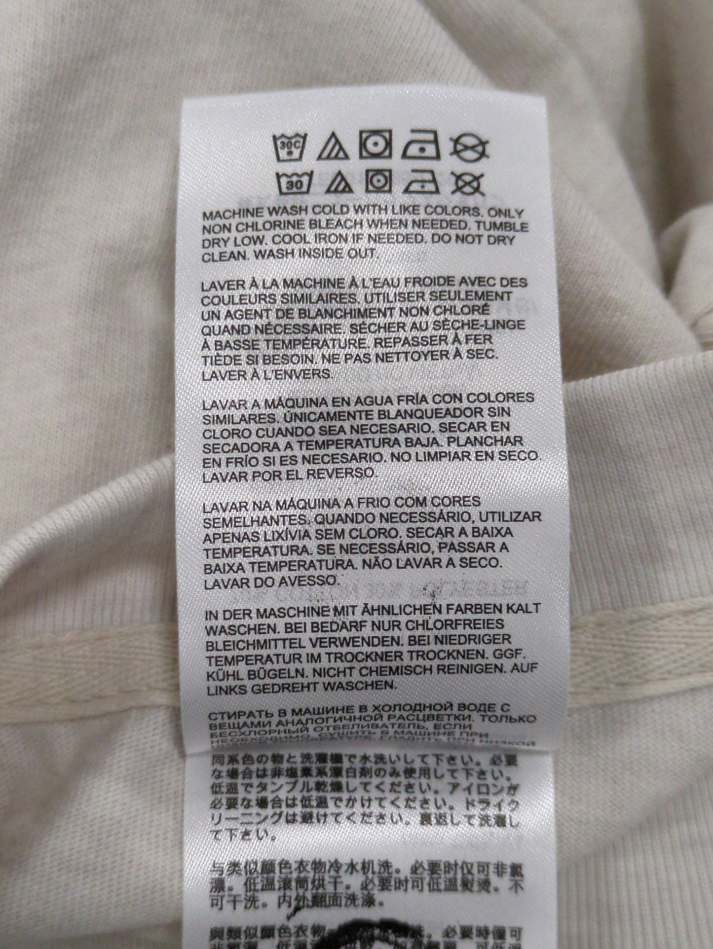 エンボスグラフィック ジャージショートスリーブTシャツ