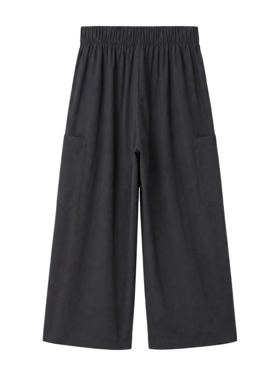 NB GREY ワイドパンツ