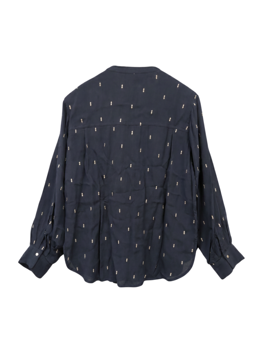 MOSS RAYON DIA EMBROIDERY SHIRTS