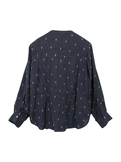MOSS RAYON DIA EMBROIDERY SHIRTS