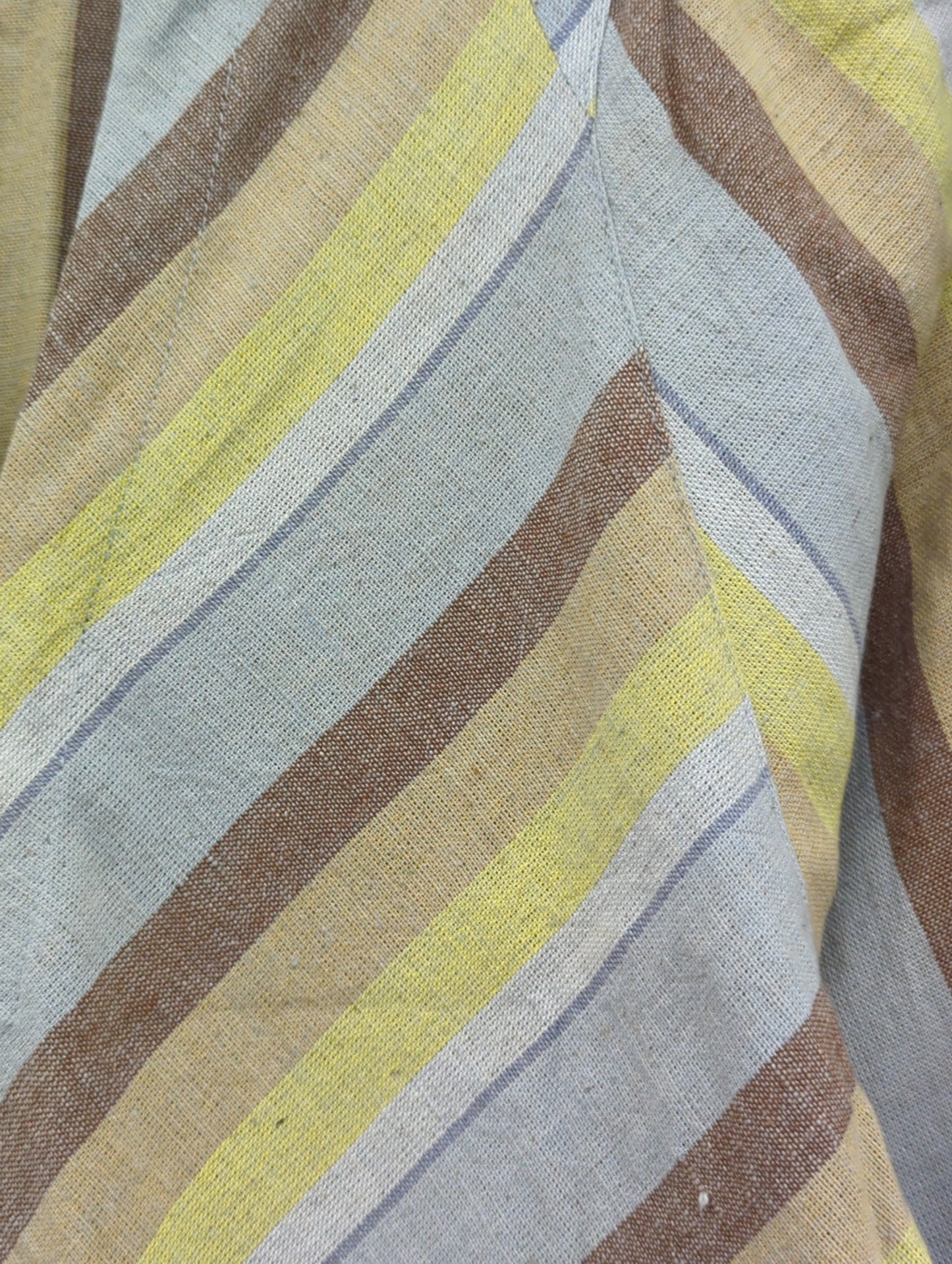 WIDE STRIPE DIAGONAL DRESS
