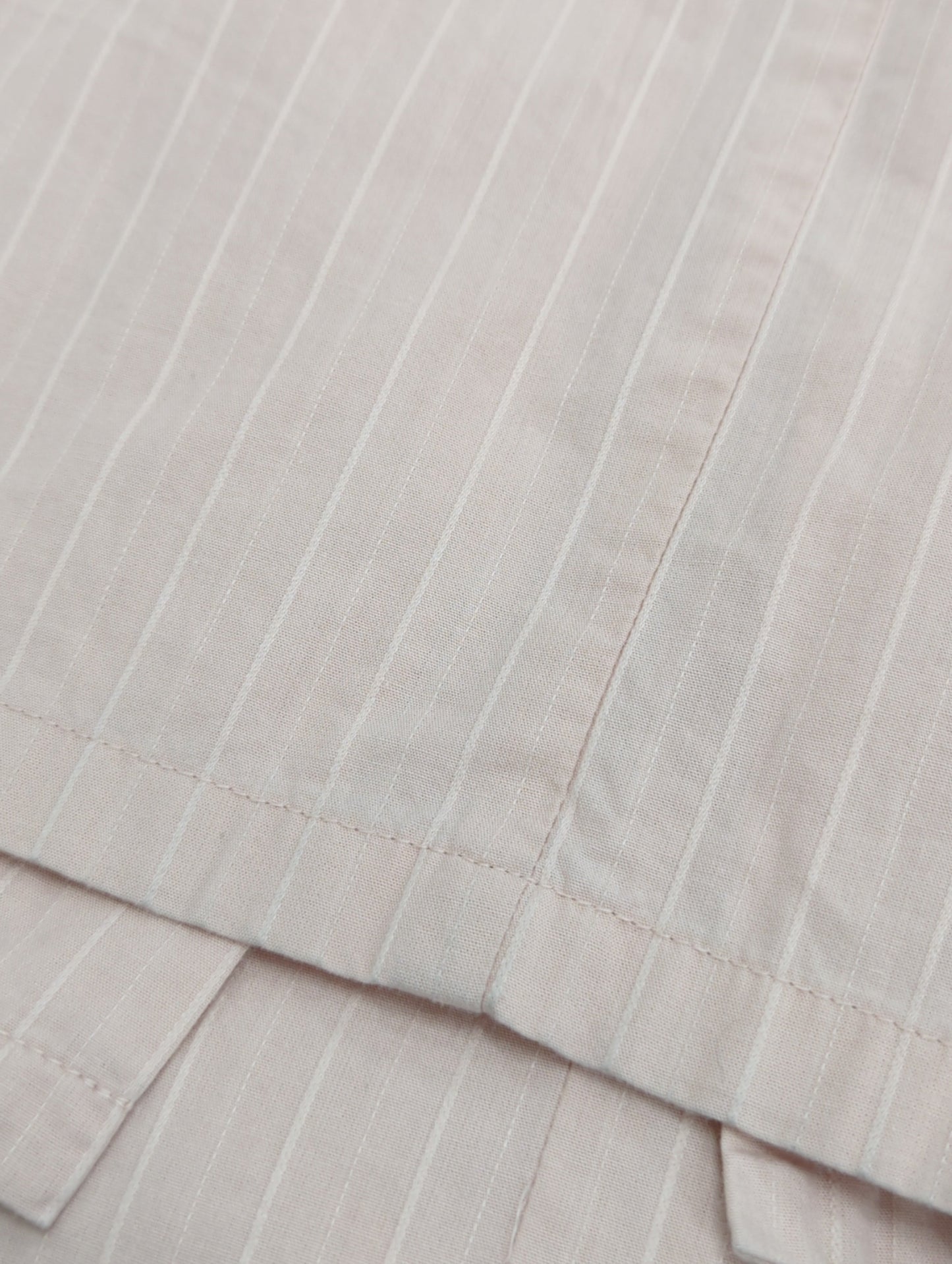 POPLIN TUCK SLEEVE DRESS