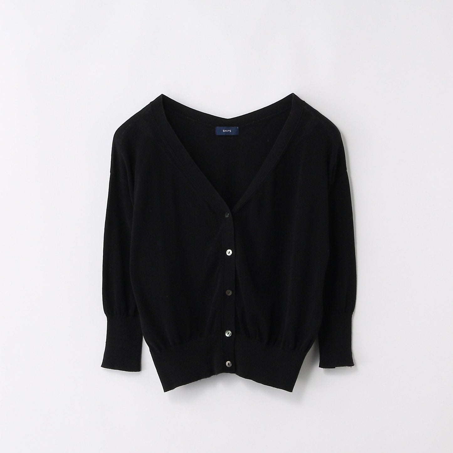 Vネックカーディガン