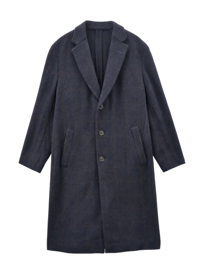 VALDITARO:NAVY STRETCH SLD