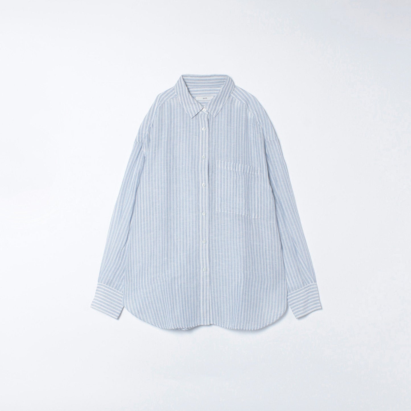 【一部WEB限定】〈手洗い可能〉IMPERIAL LINEN オーバー シャツ
