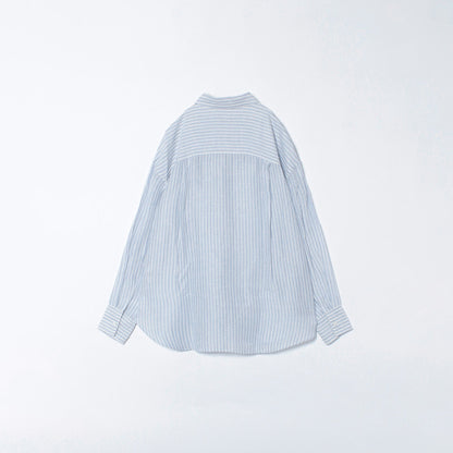 【一部WEB限定】〈手洗い可能〉IMPERIAL LINEN オーバー シャツ