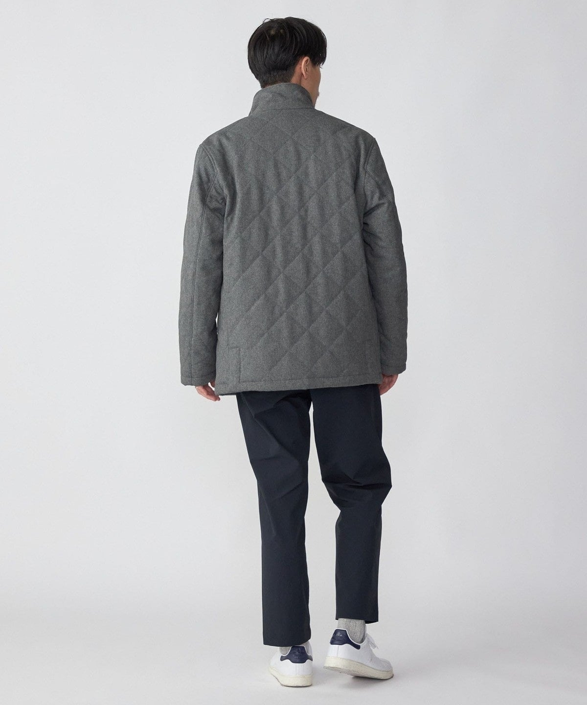 SHIPS: LANATEC スタンドカラー 中綿/キルティング ジャケット