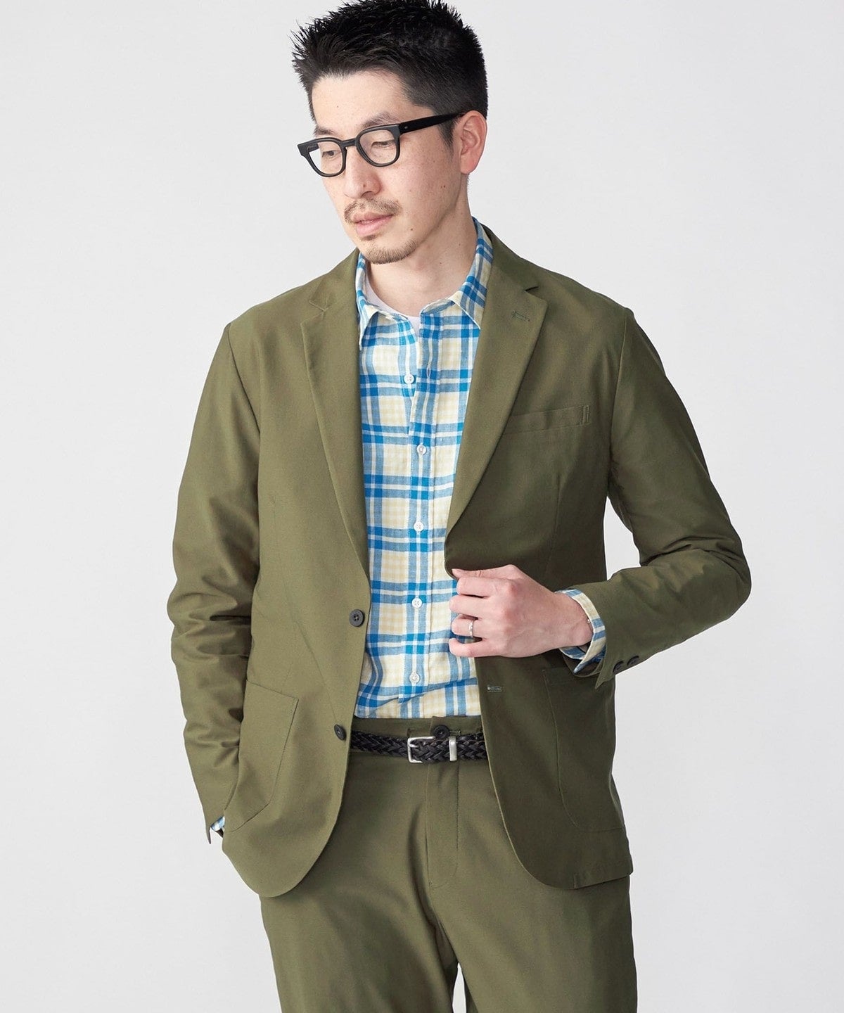 SHIPS:〈手洗い可能/セットアップ対応〉スーパーライト 2ボタン ジャケット