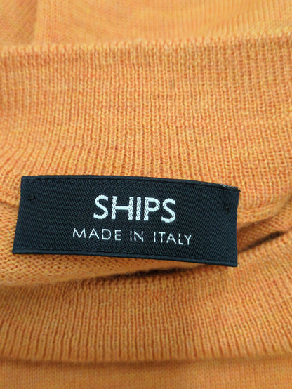 SHIPS: MADE IN ITALY プルオーバー ニット (モックネック)