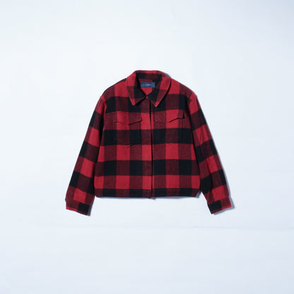 SHIPS:BUFFALO CHECK SHORT BLOUSON