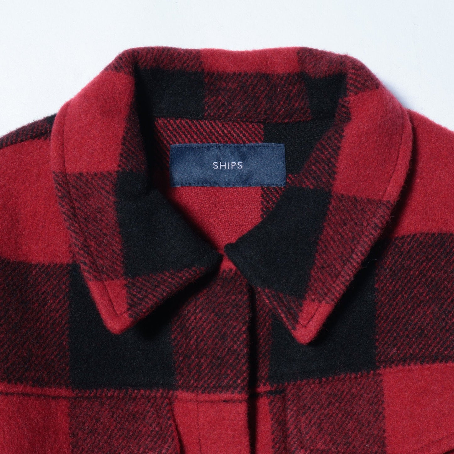 SHIPS:BUFFALO CHECK SHORT BLOUSON