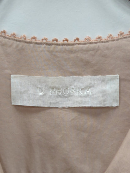 【SHIPS別注】U PHORICA:〈手洗い可能〉ピコレースブラウス