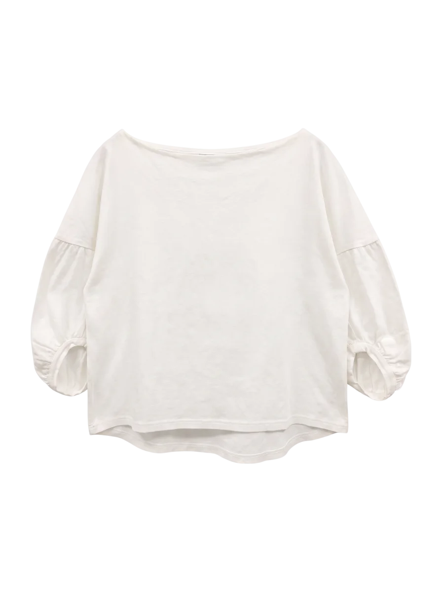 【SHIPS Days WHITE LABEL】 ボリューム スリーブ トップス