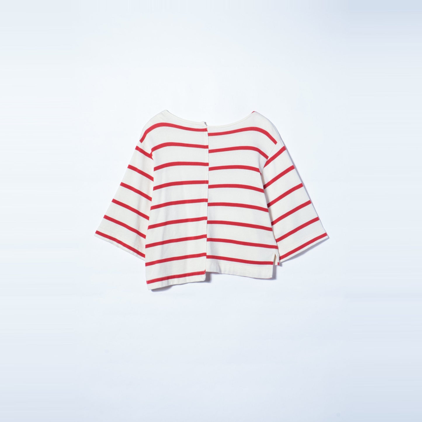 Uhr:WIDE SLEEVE BORDER LONG-T