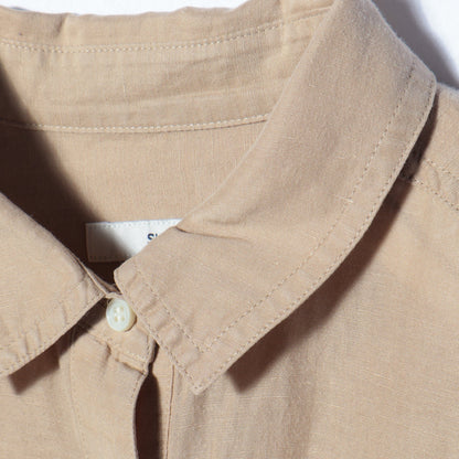 【一部WEB限定】〈手洗い可能〉IMPERIAL LINEN オーバー シャツ