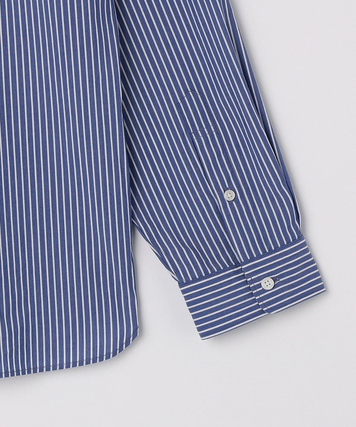 SHIPS any: ストライプ / ソリッド リラックス レギュラーカラー シャツ 25SS