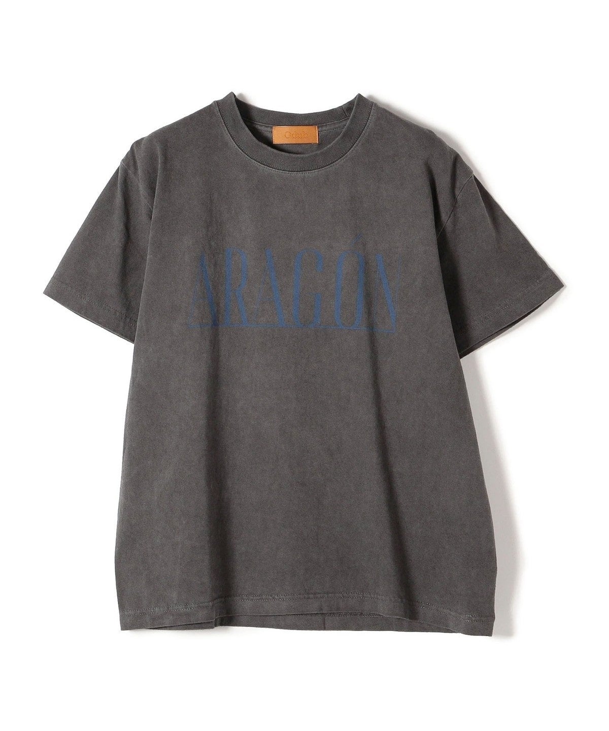 【SHIPS別注】Odub:プロセッシング ハーフスリーブ TEE