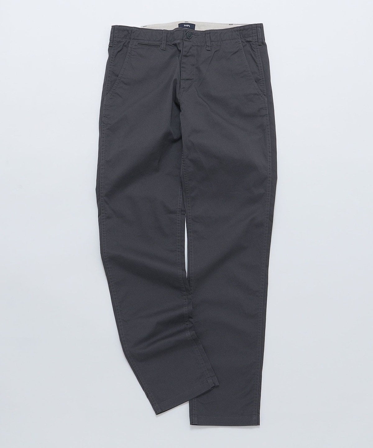 SHIPS:〈抗菌加工〉japan quality カラー テーパード スリム チノパンツ