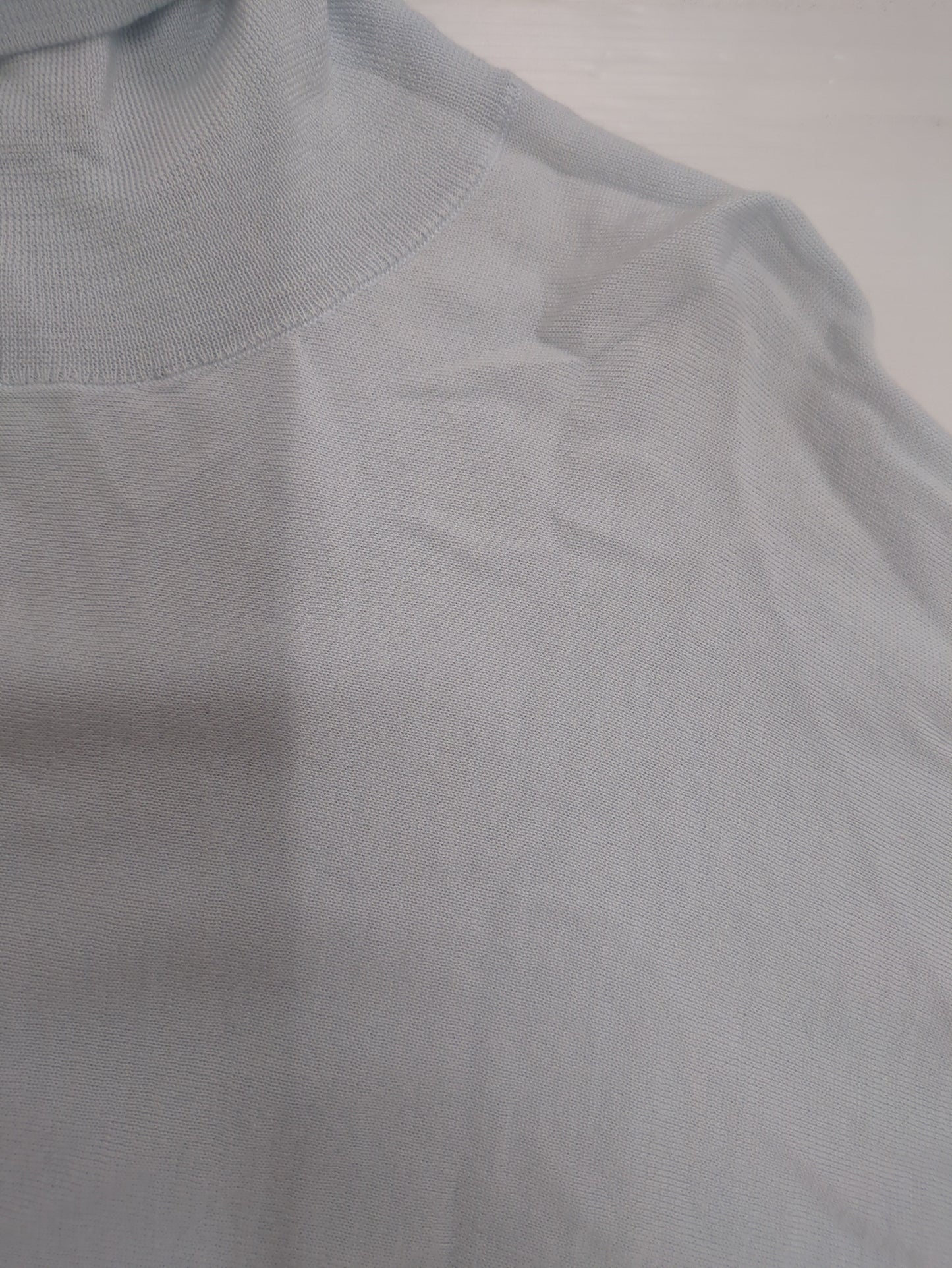 SHIPS Primary Navy Label:〈手洗い可能〉ウール ハイゲージ ドルマン ニット