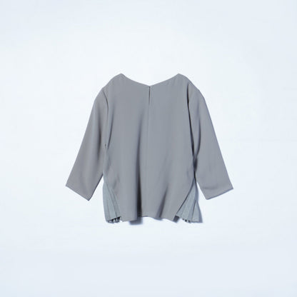 SHIPS:SIDE PLEATS L/S BL