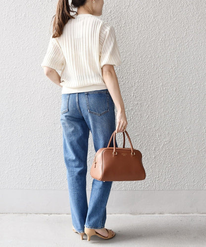 〈手洗い可能〉 ペーパーポリ シアー クルーネック プルオーバー