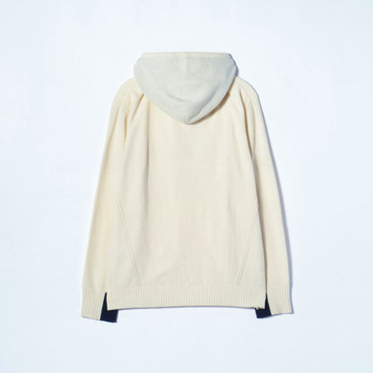 KNITCHY:W.G LOGO PRINT HOODIE