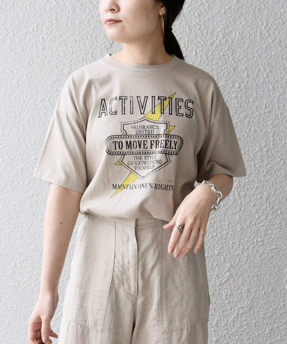 81BRANCA:ロックTEE