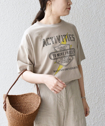 81BRANCA:ロックTEE