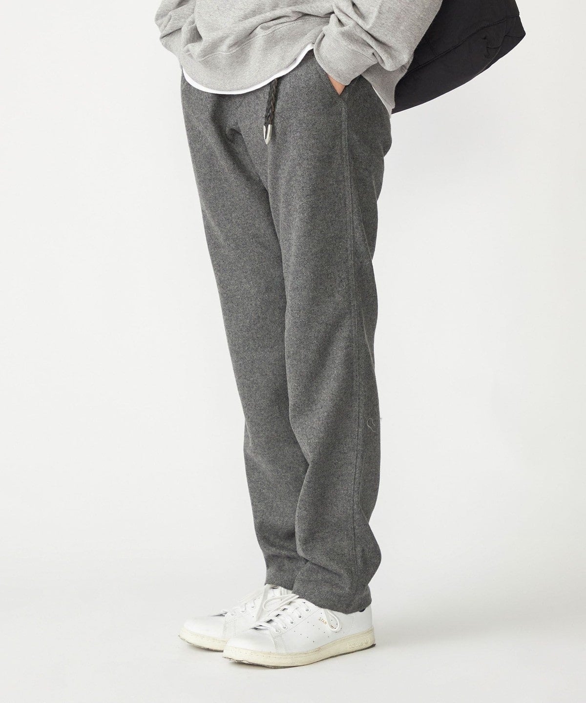 SHIPS: ウール/アンゴラ テーパード チノパンツ 24FW